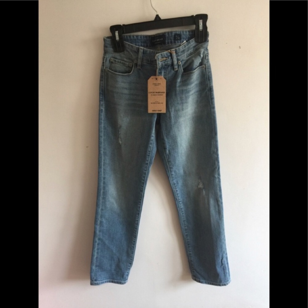 NWT Lucky Brand Sweet Crop Jeans Sz 6 Women’s